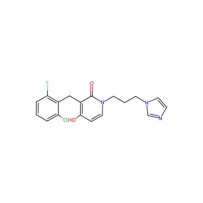 3-(2-chloro-6-fluorobenzyl)-4-hydroxy-1-[3-(1H-imidazol-1-yl)propyl]-2(1H)-pyridinone - ≥90% CAS No(477869-81-1) by Aladdin Scientific