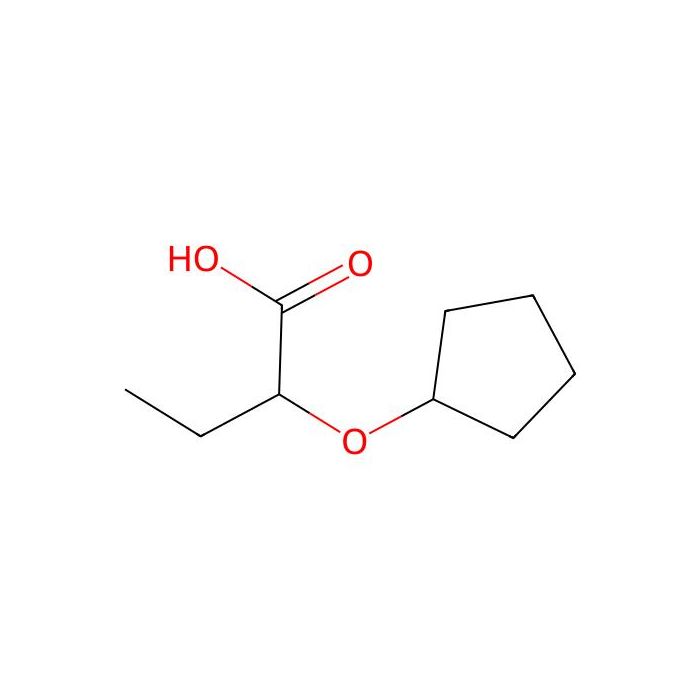 2-(Cyclopentyloxy)butanoic acid - ≥97% CAS No(1157982-27-8) by Aladdin Scientific