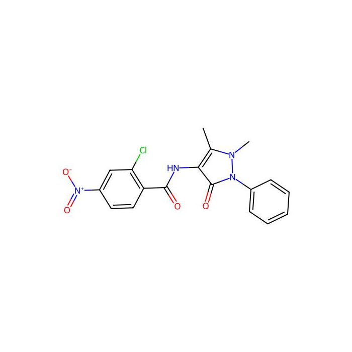 2-chloro-N-(1,5-dimethyl-3-oxo-2-phenyl-2,3-dihydro-1H-pyrazol-4-yl)-4-nitrobenzamide -  CAS No(176165-78-9) by Aladdin Scientific