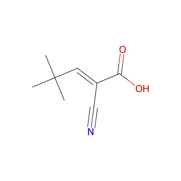 2-Cyano-4,4-dimethylpent-2-enoic acid - ≥98% CAS No(88319-37-3) by Aladdin Scientific