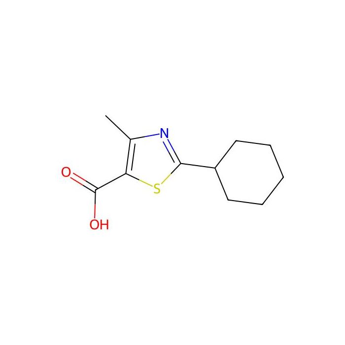 2-Cyclohexyl-4-methyl-1,3-thiazole-5-carboxylic acid - ≥98% CAS No(472805-56-4) by Aladdin Scientific
