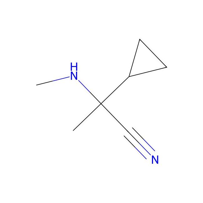2-Cyclopropyl-2-(methylamino)propanenitrile - ≥95% CAS No(1152577-72-4) by Aladdin Scientific