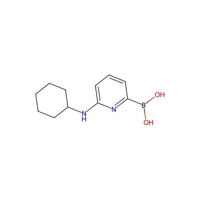 (6-(Cyclohexylamino)pyridin-2-yl)boronic acid - ≥95% CAS No(1310384-86-1) by Aladdin Scientific