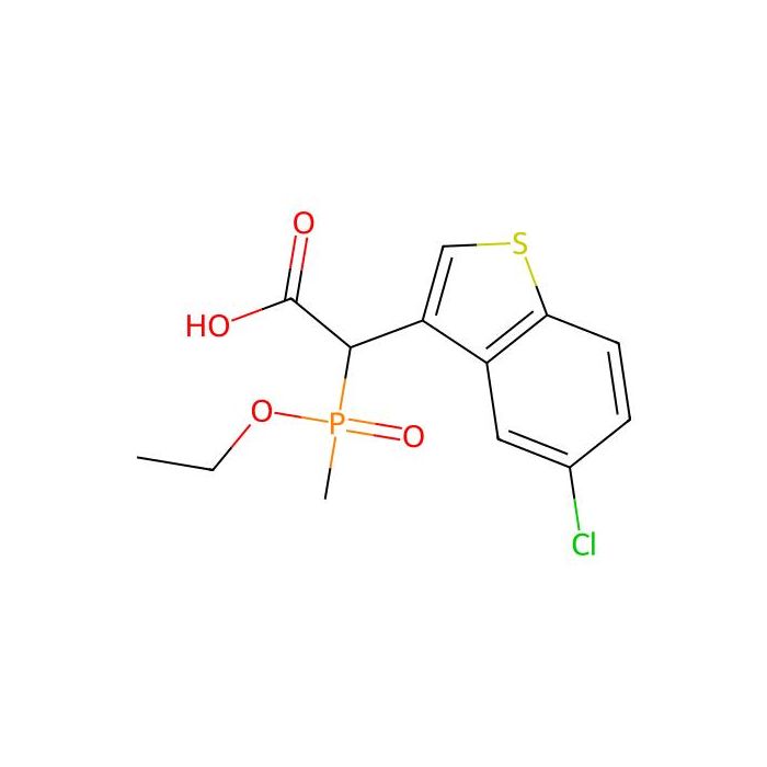 2-(5-Chlorobenzo[b]thiophen-3-yl)-2-(ethoxy(methyl)phosphoryl)acetic acid - ≥95% CAS No(1224709-42-5) by Aladdin Scientific
