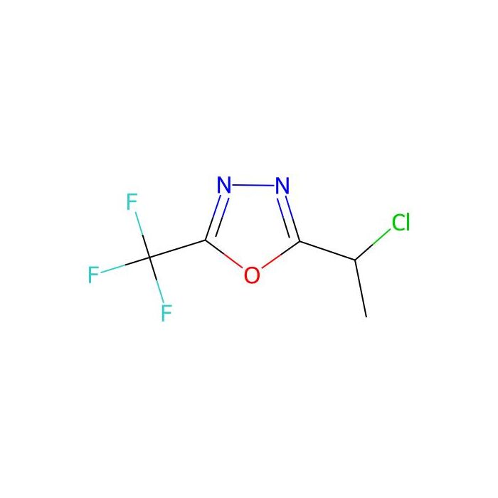 2-(1-Chloroethyl)-5-(trifluoromethyl)-1,3,4-oxadiazole - ≥95% CAS No(762241-01-0) by Aladdin Scientific