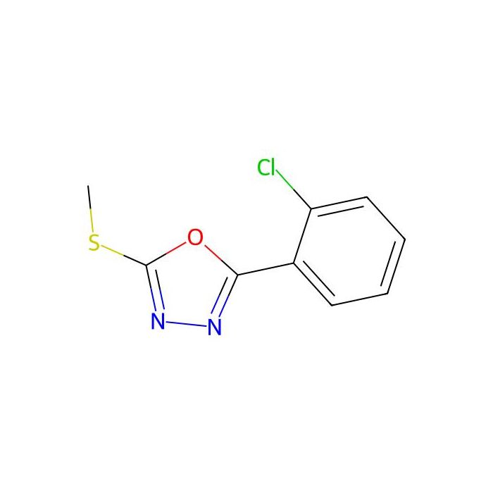 2-(2-Chlorophenyl)-5-(methylsulfanyl)-1,3,4-oxadiazole -  CAS No(779819) by Aladdin Scientific