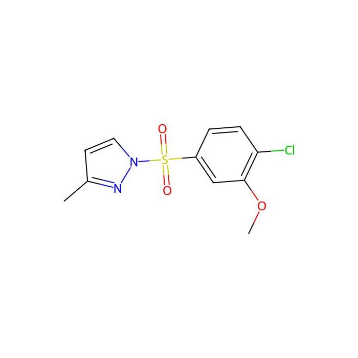 1-((4-chloro-3-methoxyphenyl)sulfonyl)-3-methyl-1H-pyrazole -  CAS No(957294-38-1) by Aladdin Scientific