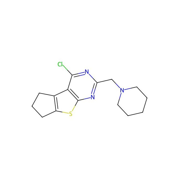 12-Chloro-10-(piperidin-1-ylmethyl)-7-thia-9,11-diazatricyclo[6.4.0.0,2,6]dodeca-1(12),2(6),8,10-tetraene - ≥98% CAS No(731802-63-4) by Aladdin Scientific