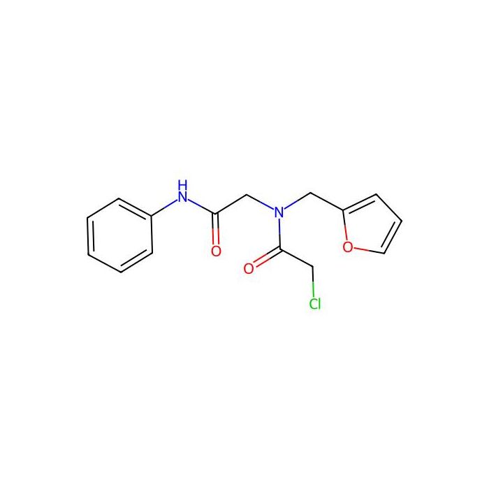 2-chloro-N-((furan-2-yl)methyl)-N-((phenylcarbamoyl)methyl)acetamide - ≥95% CAS No(874623-33-3) by Aladdin Scientific
