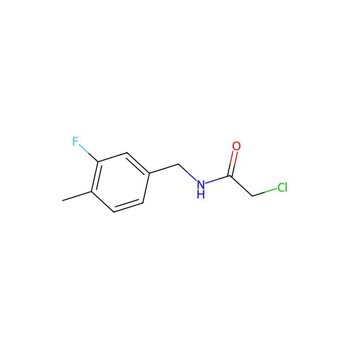 2-chloro-N-[(3-fluoro-4-methylphenyl)methyl]acetamide - ≥95% CAS No(930395-67-8) by Aladdin Scientific
