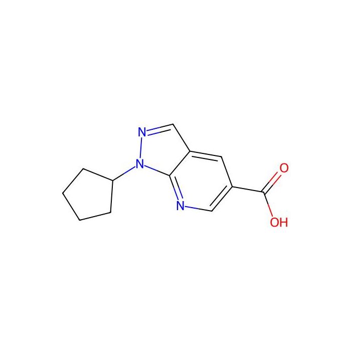1-cyclopentyl-1H-pyrazolo[3,4-b]pyridine-5-carboxylic acid - ≥95% CAS No(926262-55-7) by Aladdin Scientific