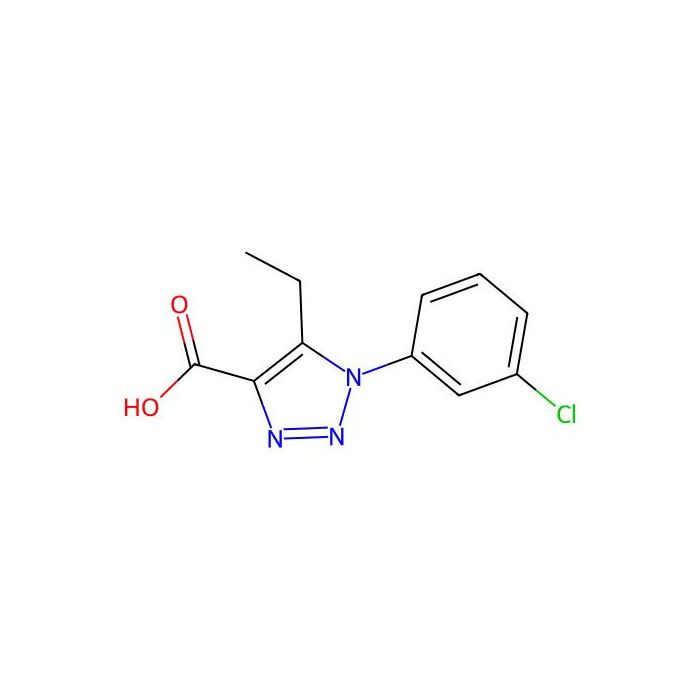 1-(3-chlorophenyl)-5-ethyl-1H-1,2,3-triazole-4-carboxylic acid - ≥95% CAS No(1017457-41-8) by Aladdin Scientific