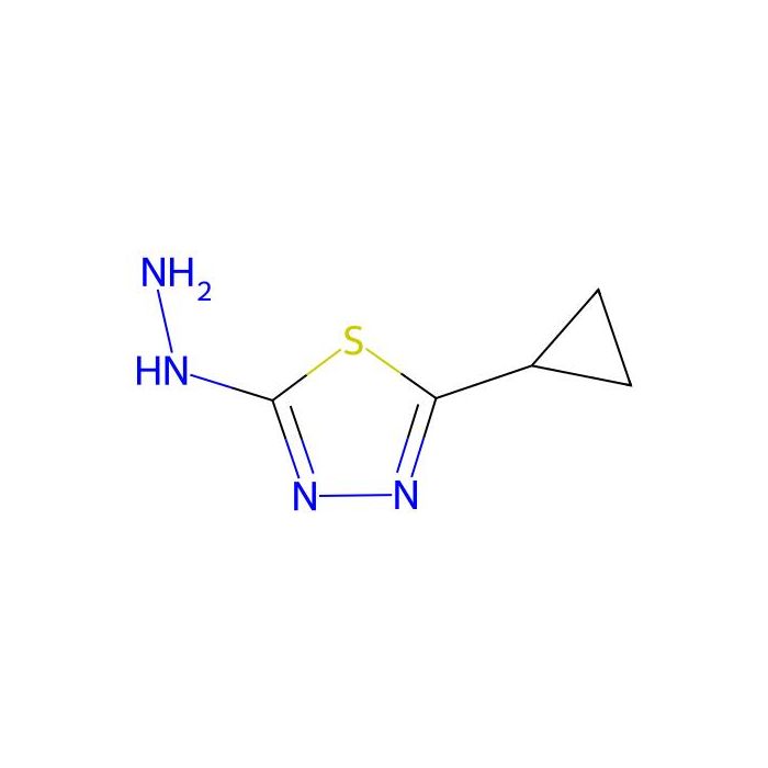 2-Cyclopropyl-5-hydrazinyl-1,3,4-thiadiazole - ≥97% CAS No(299168-18-6) by Aladdin Scientific