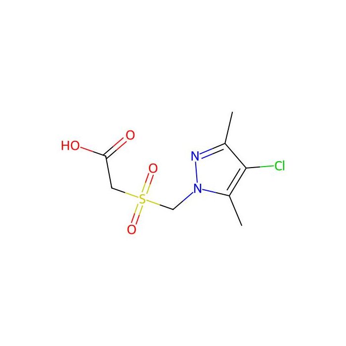 2-(((4-Chloro-3,5-dimethyl-1H-pyrazol-1-yl)methyl)sulfonyl)acetic acid - ≥97% CAS No(1006319-32-9) by Aladdin Scientific