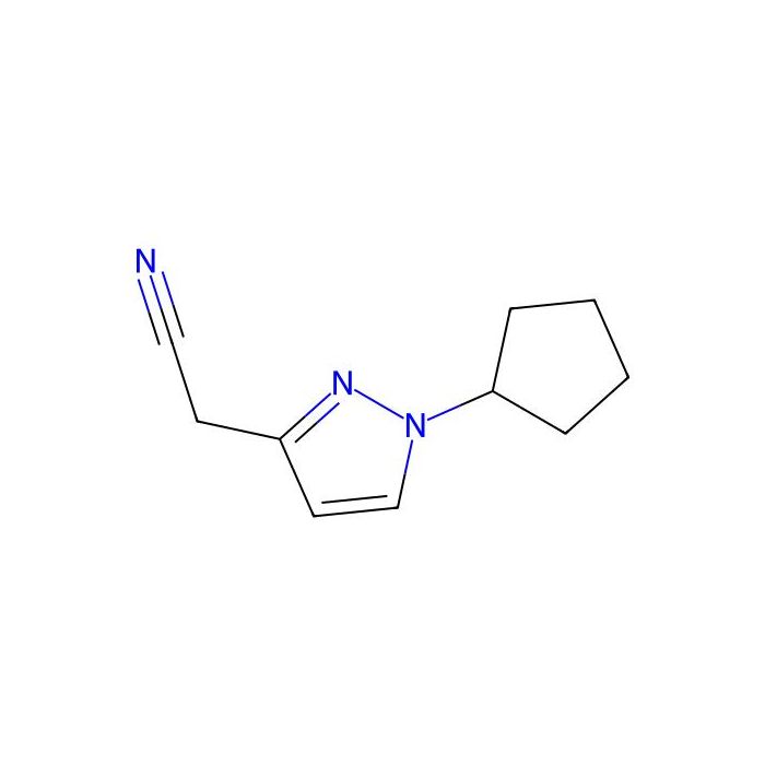 2-(1-Cyclopentyl-1H-pyrazol-3-yl)acetonitrile - ≥97% CAS No(1260659-00-4) by Aladdin Scientific