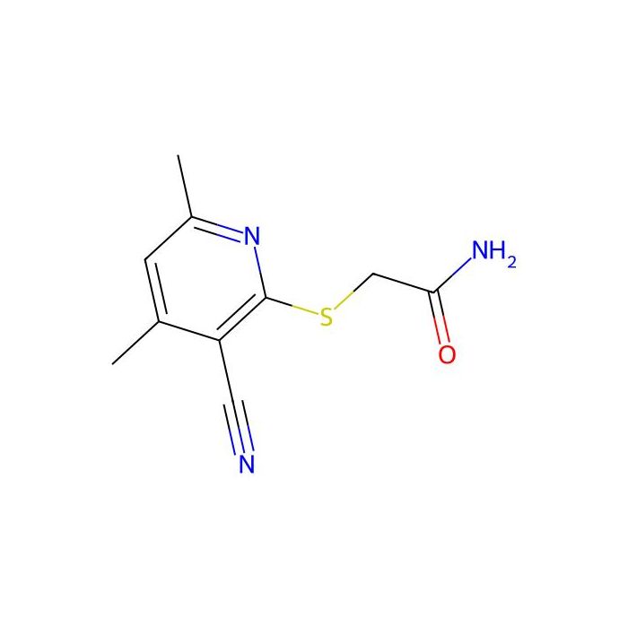 2-((3-Cyano-4,6-dimethylpyridin-2-yl)thio)acetamide - ≥97% CAS No(328072-66-8) by Aladdin Scientific