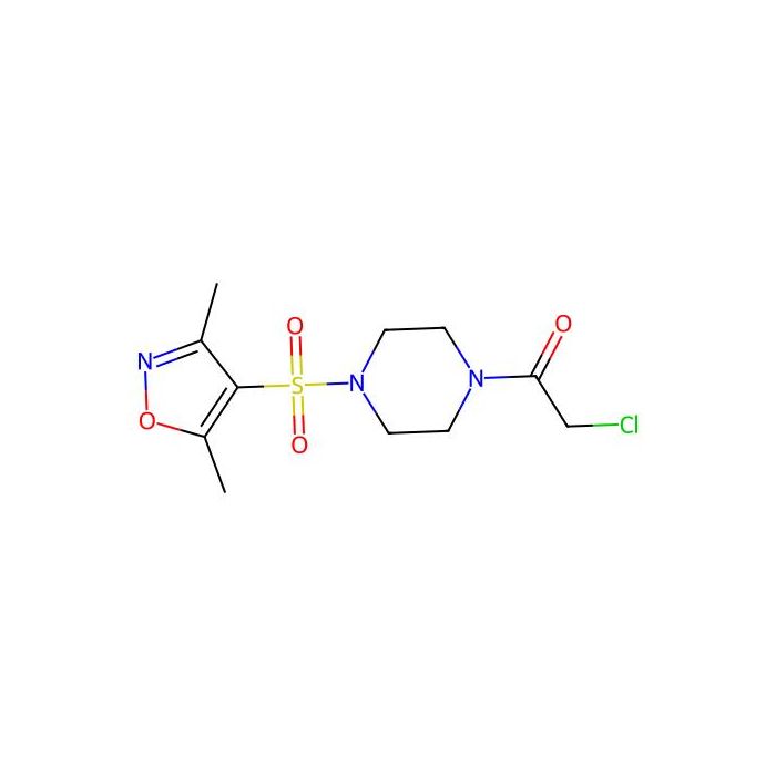 2-Chloro-1-{4-[(dimethyl-1,2-oxazol-4-yl)sulfonyl]piperazin-1-yl}ethan-1-one - ≥95% CAS No(923203-47-8) by Aladdin Scientific