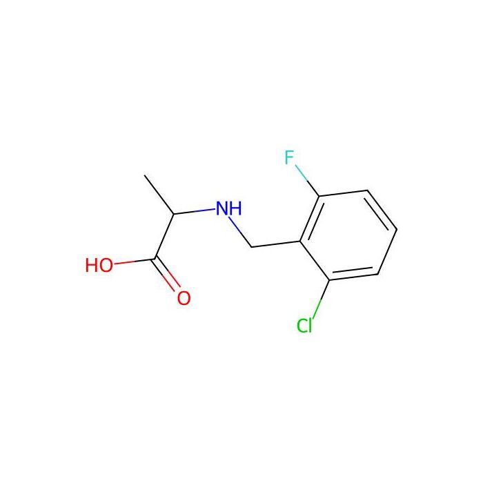 2-{[(2-Chloro-6-fluorophenyl)methyl]amino}propanoic acid - ≥95% CAS No(1396965-22-2) by Aladdin Scientific
