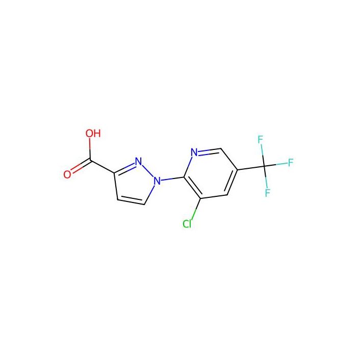 1-(3-Chloro-5-(trifluoromethyl)pyridin-2-yl)-1H-pyrazole-3-carboxylic acid - ≥97% CAS No(1006962-83-9) by Aladdin Scientific