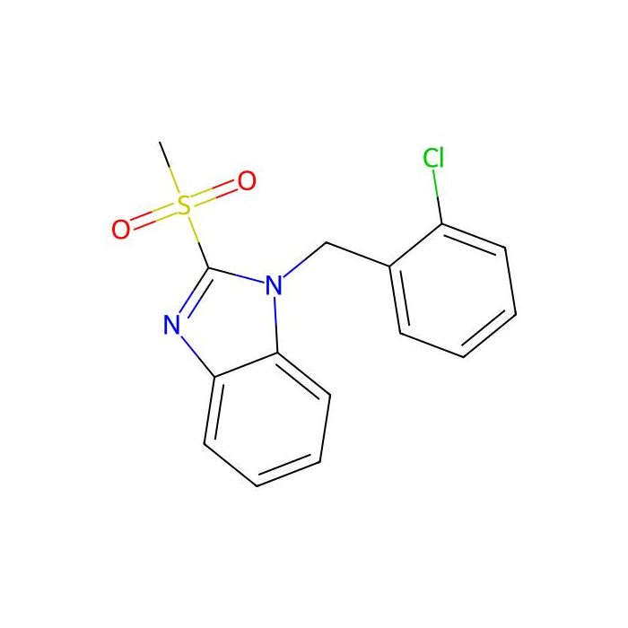 1-(2-Chlorobenzyl)-2-(methylsulfonyl)-1H-benzo[d]imidazole - ≥97% CAS No(312279-00-8) by Aladdin Scientific
