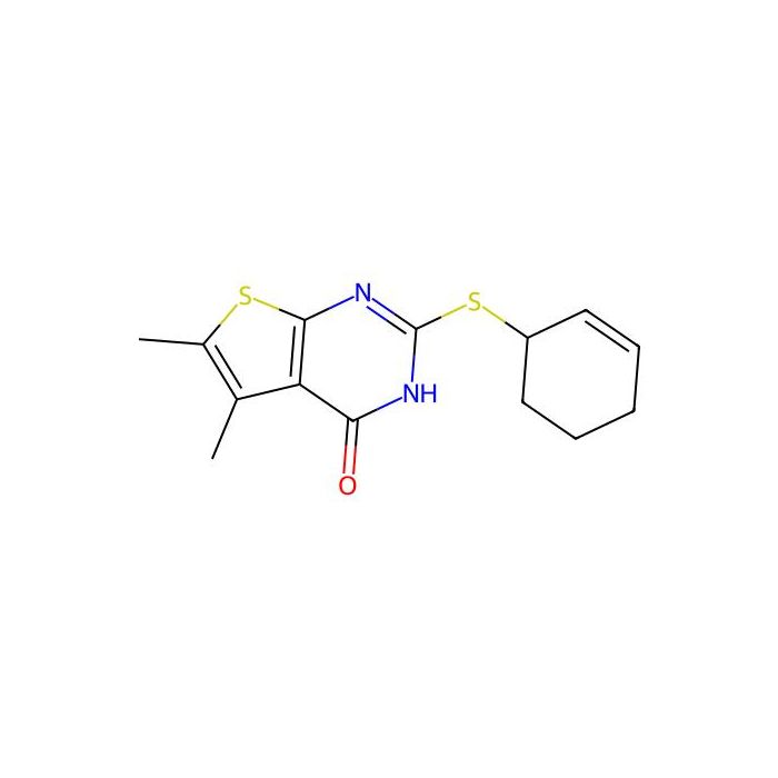2-(2-cyclohexen-1-ylsulfanyl)-5,6-dimethylthieno[2,3-d]pyrimidin-4(3H)-one - ≥98% CAS No(325476-43-5) by Aladdin Scientific