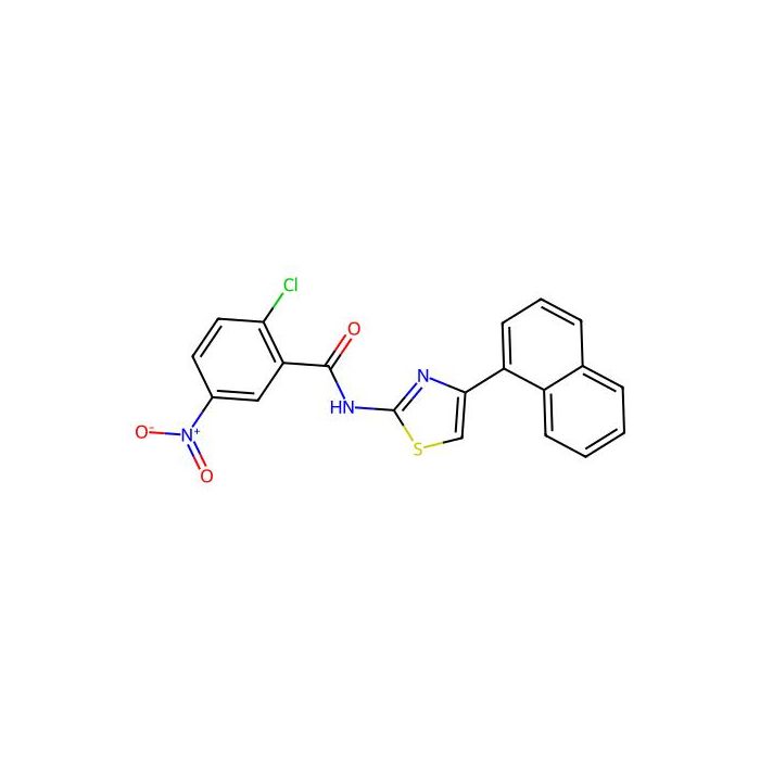 2-chloro-N-(4-naphthalen-1-yl-1,3-thiazol-2-yl)-5-nitrobenzamide -  CAS No(313393-87-2) by Aladdin Scientific