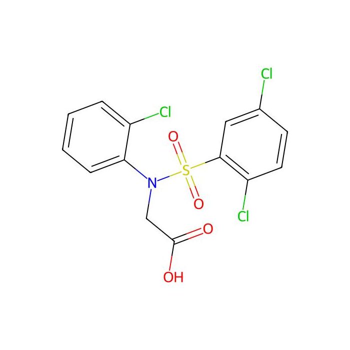 2-{2-Chloro[(2,5-dichlorophenyl)sulfonyl]anilino}acetic acid - ≥90% CAS No(337921-87-6) by Aladdin Scientific