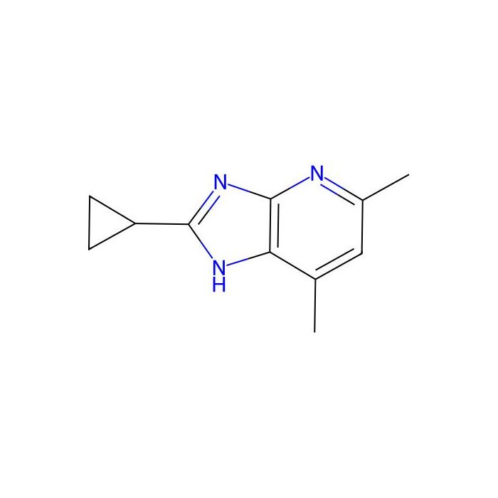 2-Cyclopropyl-5,7-dimethyl-3H-imidazo[4,5-b]pyridine - ≥95% CAS No(135070-90-5) by Aladdin Scientific