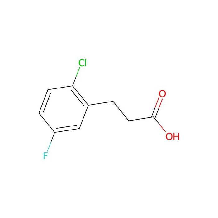 3-(2-Chloro-5-fluorophenyl)propanoic acid - ≥95% CAS No(847492-00-6) by Aladdin Scientific