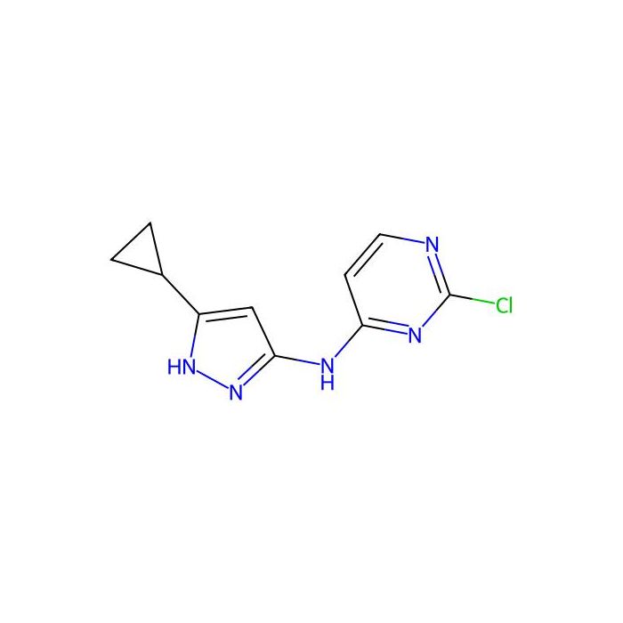 2-chloro-N-(5-cyclopropyl-1H-pyrazol-3-yl)pyrimidin-4-amine - ≥95% CAS No(851435-00-2) by Aladdin Scientific