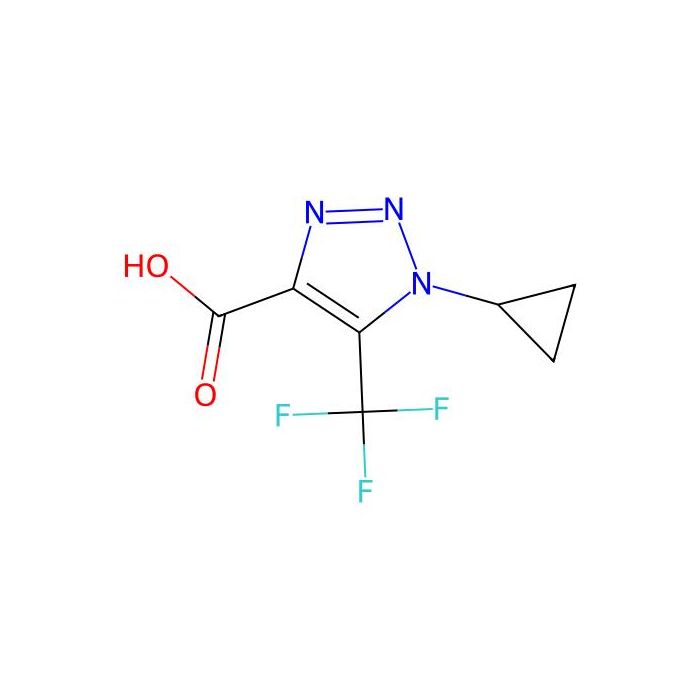 1-cyclopropyl-5-(trifluoromethyl)-1H-1,2,3-triazole-4-carboxylic acid - ≥97% CAS No(1375244-62-4) by Aladdin Scientific