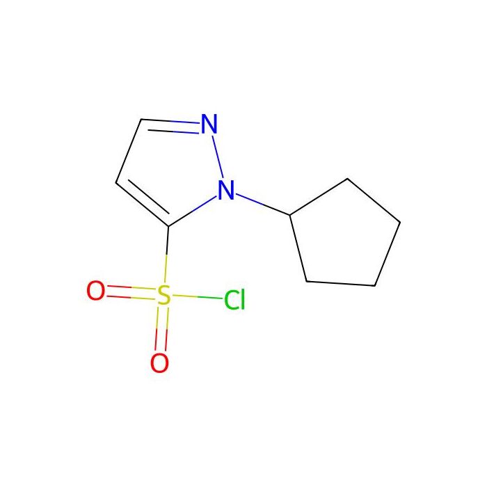 1-cyclopentyl-1H-pyrazole-5-sulfonyl chloride - ≥95% CAS No(1245807-09-3) by Aladdin Scientific