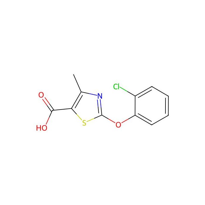 2-(2-Chlorophenoxy)-4-methyl-1,3-thiazole-5-carboxylic acid - ≥97% CAS No(1232801-51-2) by Aladdin Scientific