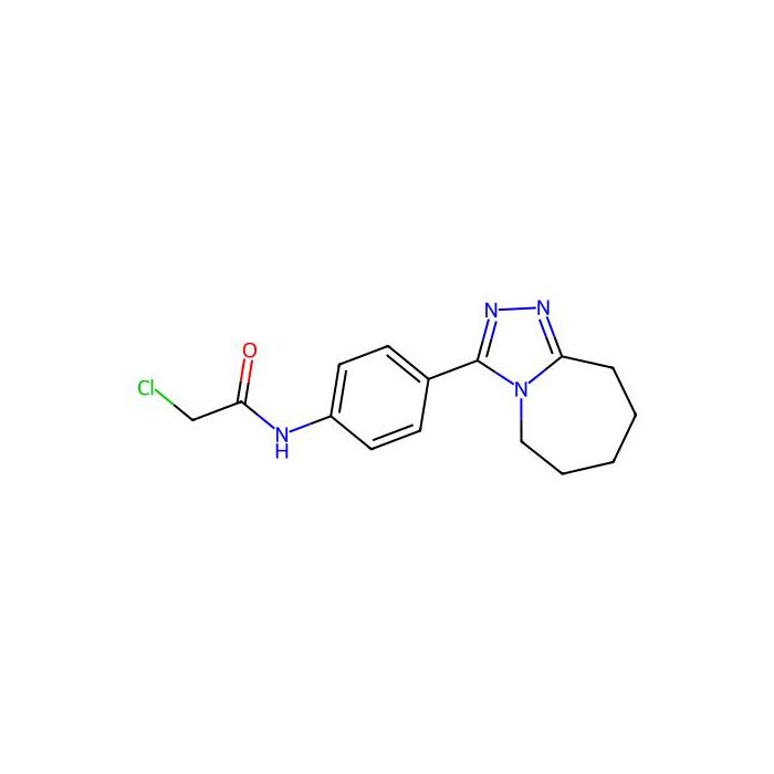 2-chloro-N-(4-{5H,6H,7H,8H,9H-[1,2,4]triazolo[4,3-a]azepin-3-yl}phenyl)acetamide - ≥95% CAS No(923696-30-4) by Aladdin Scientific