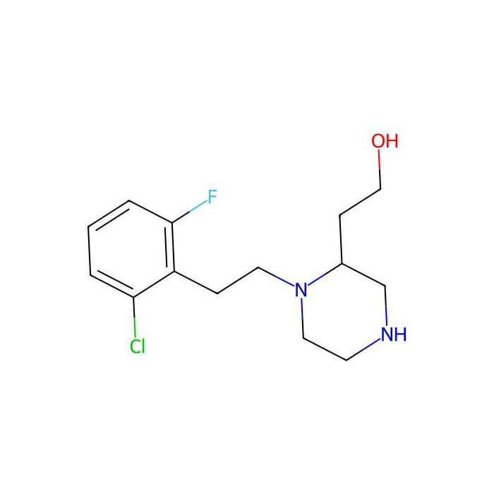 2-{1-[2-(2-Chloro-6-fluorophenyl)ethyl]-2-piperazinyl}ethanol -  CAS No(1233642-05-1) by Aladdin Scientific