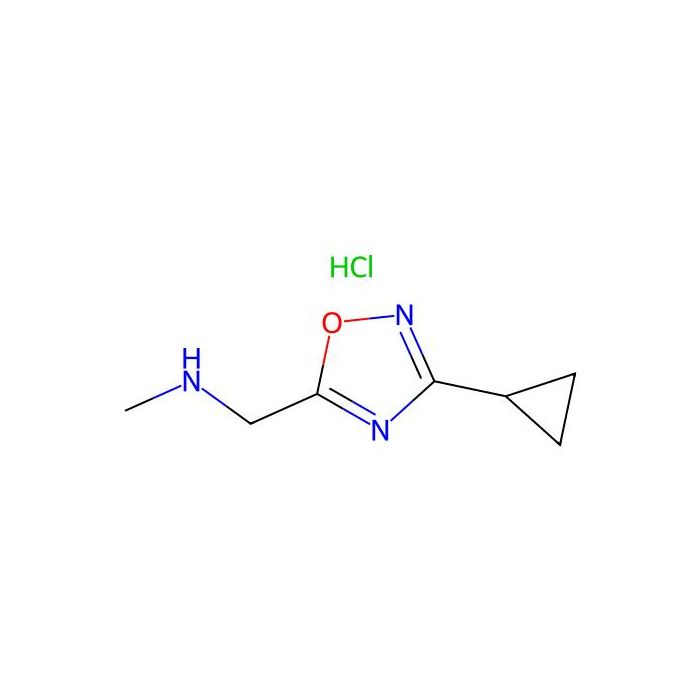 1-(3-cyclopropyl-1,2,4-oxadiazol-5-yl)-N-methylmethanamine hydrochloride - ≥95% CAS No(1638612-73-3) by Aladdin Scientific