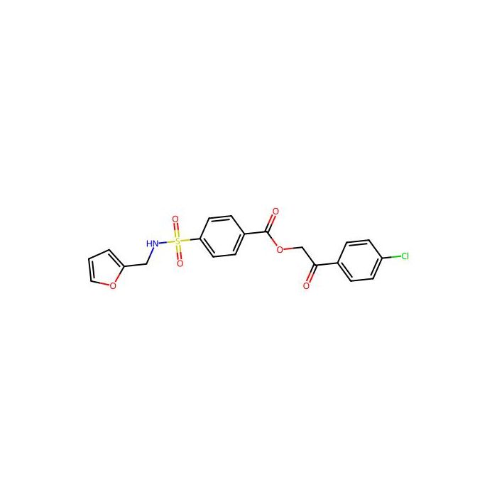 2-(4-Chlorophenyl)-2-oxoethyl 4-{[(2-furylmethyl)amino]sulfonyl}benzoate -  CAS No(324774-20-1) by Aladdin Scientific