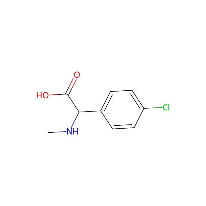 2-(4-Chlorophenyl)-2-(methylamino)acetic acid - ≥98% CAS No(143209-97-6) by Aladdin Scientific