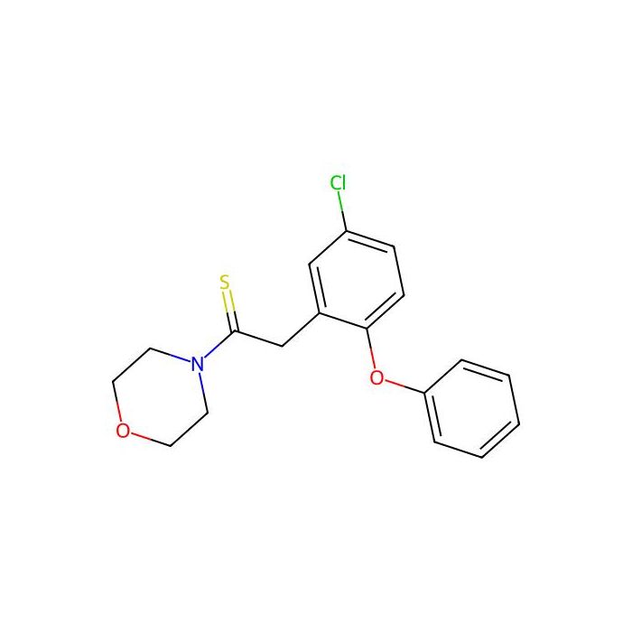 2-(5-Chloro-2-phenoxyphenyl)-1-morpholinoethanethione - ≥97% CAS No(70958-19-9) by Aladdin Scientific