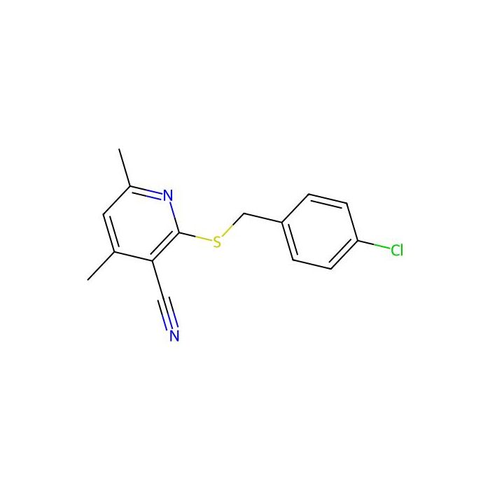2-{[(4-Chlorophenyl)methyl]sulfanyl}-4,6-dimethylpyridine-3-carbonitrile -  CAS No(312758-03-5) by Aladdin Scientific