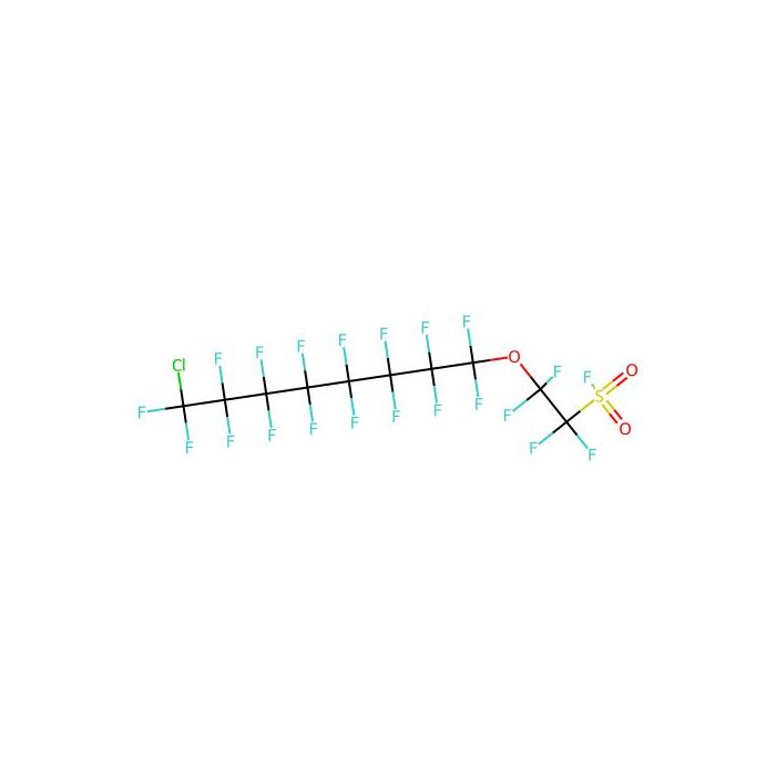 2-[(8-Chloro-1,1,2,2,3,3,4,4,5,5,6,6,7,7,8,8-hexadecafluorooctyl)oxy]-1,1,2,2-tetrafluoroethanesulfonyl fluoride - ≥95% CAS No(73606-15-2) by Aladdin Scientific