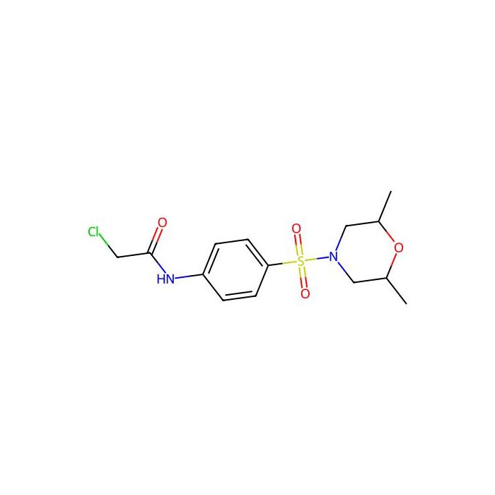 2-chloro-N-(4-((2,6-dimethylmorpholin-4-yl)sulfonyl)phenyl)acetamide - ≥95% CAS No(873810-49-2) by Aladdin Scientific