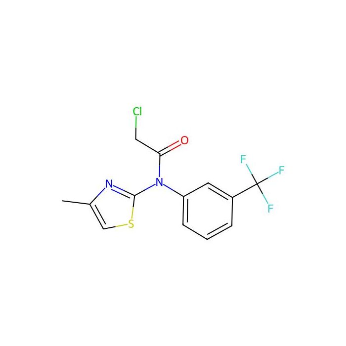 2-chloro-N-(4-methyl-1,3-thiazol-2-yl)-N-[3-(trifluoromethyl)phenyl]acetamide - ≥95% CAS No(792954-11-1) by Aladdin Scientific