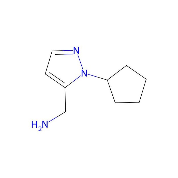 (1-Cyclopentyl-1H-pyrazol-5-yl)methanamine - ≥98% CAS No(1328640-76-1) by Aladdin Scientific