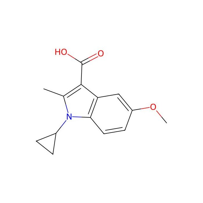 1-cyclopropyl-5-methoxy-2-methyl-1H-indole-3-carboxylic acid - ≥95% CAS No(300541-60-0) by Aladdin Scientific