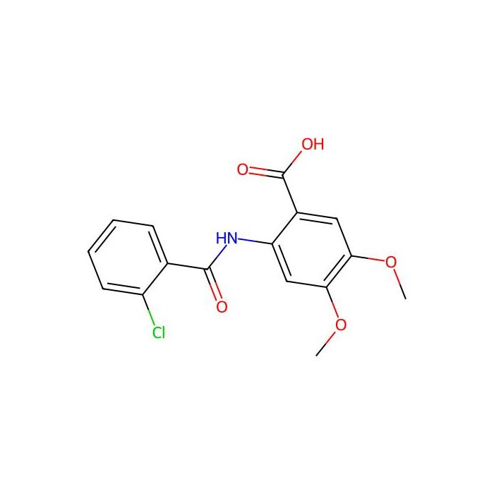 2-(2-Chlorobenzamido)-4,5-dimethoxybenzoic acid - ≥95% CAS No(402609-67-0) by Aladdin Scientific