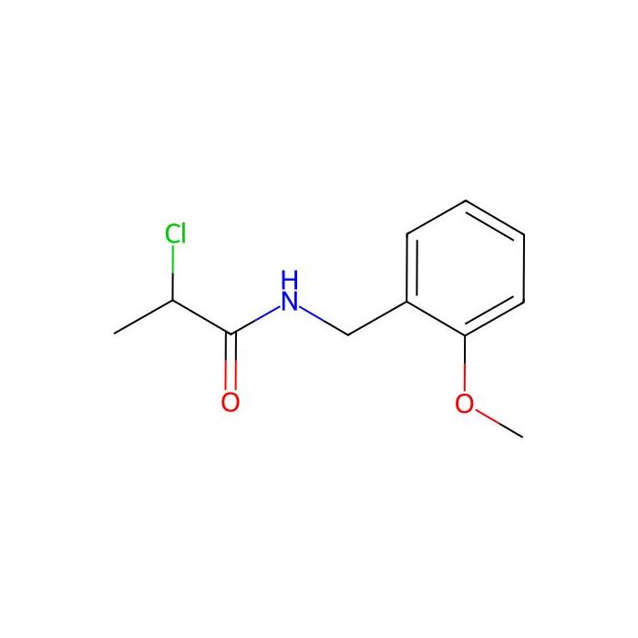 2-chloro-N-[(2-methoxyphenyl)methyl]propanamide - ≥95% CAS No(923163-04-6) by Aladdin Scientific