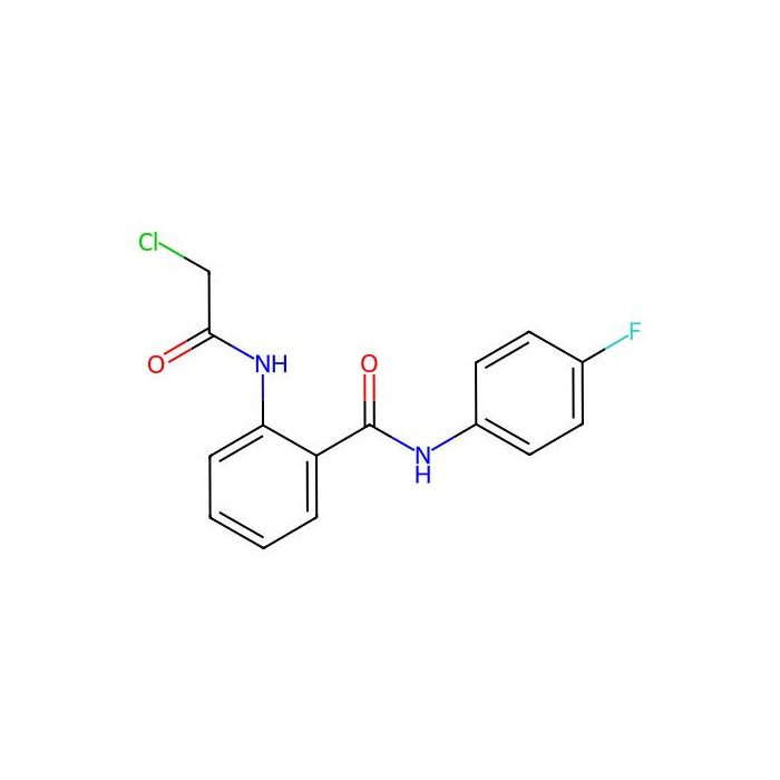 2-(2-chloroacetamido)-N-(4-fluorophenyl)benzamide - ≥95% CAS No(923843-56-5) by Aladdin Scientific