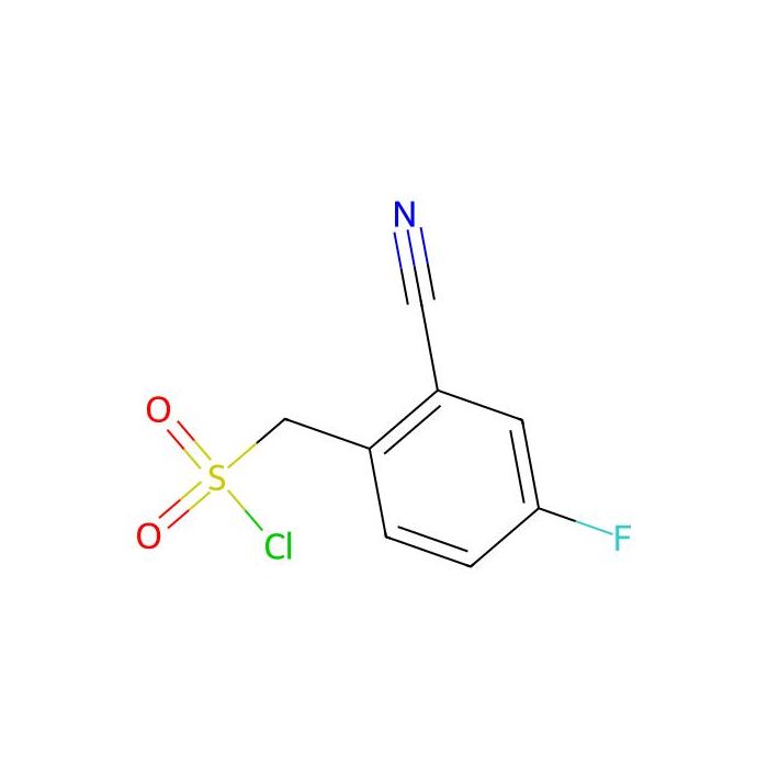 (2-Cyano-4-fluorophenyl)methanesulfonyl chloride - ≥97% CAS No(1258652-29-7) by Aladdin Scientific