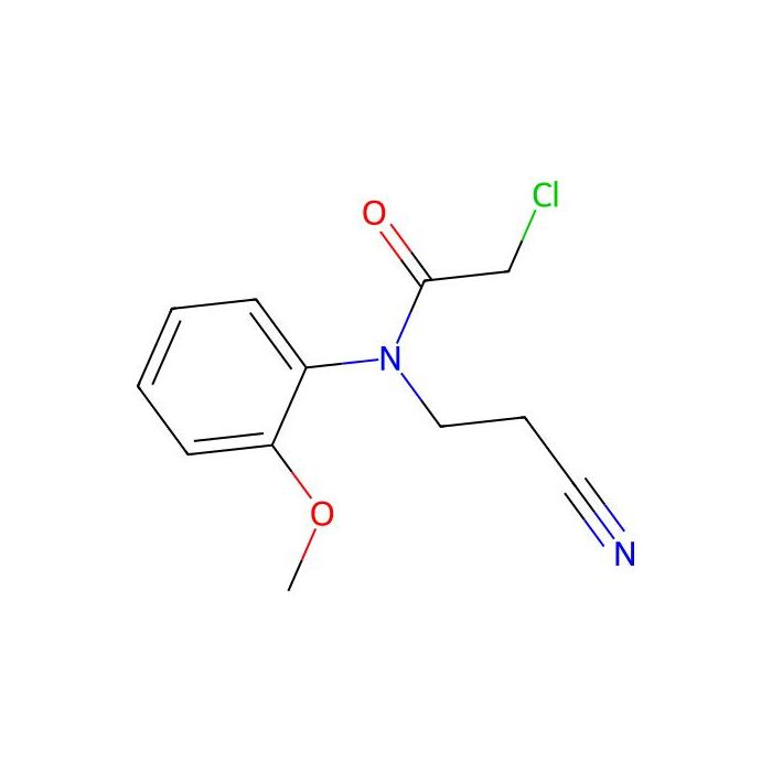 2-chloro-N-(2-cyanoethyl)-N-(2-methoxyphenyl)acetamide - ≥95% CAS No(16231-89-3) by Aladdin Scientific